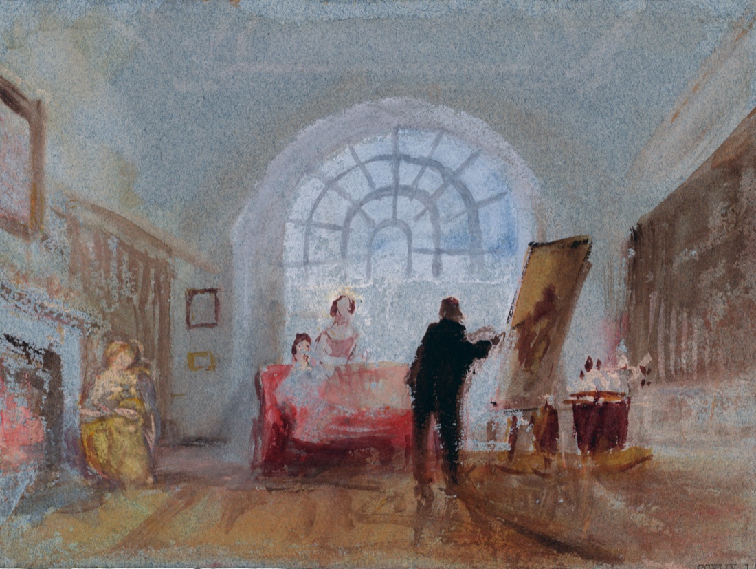 William Turner al Chiostro del Bramante William Turner al Chiostro del Bramante