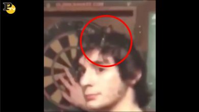 Ubriaco tira una freccetta in testa ad un amico a Liverpool | video