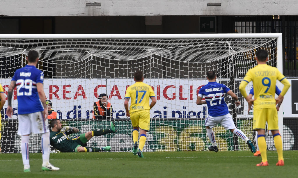 Chievo Verona – Sampdoria 2-1: la partita in 10 foto