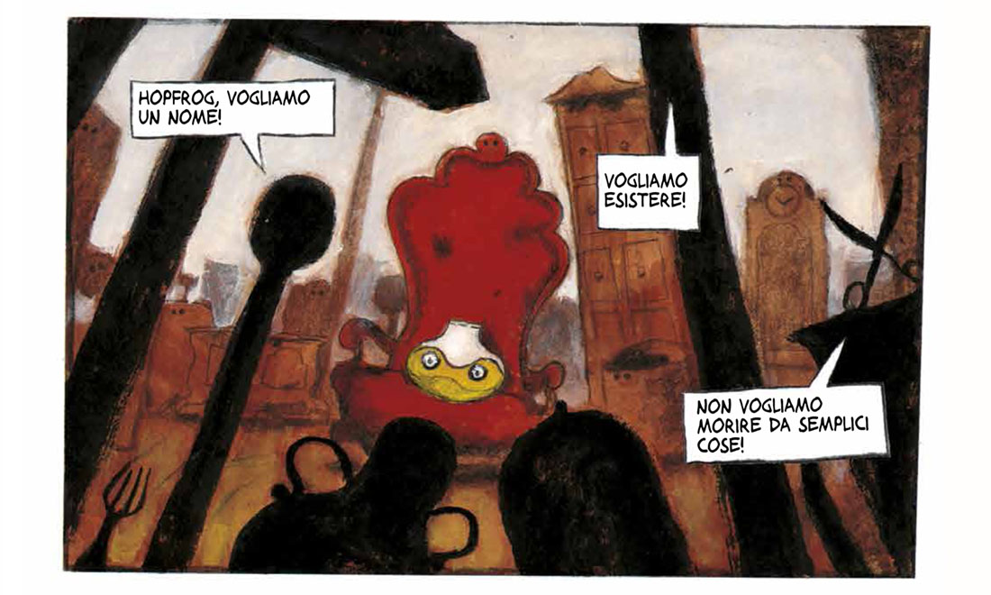 ‘La rivolta di Hopfrog e altre storie’ di Cristophe Blain e David B.