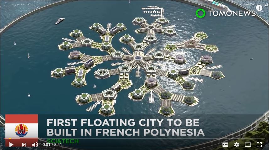Floating Island, come funziona il progetto della prima città galleggiante