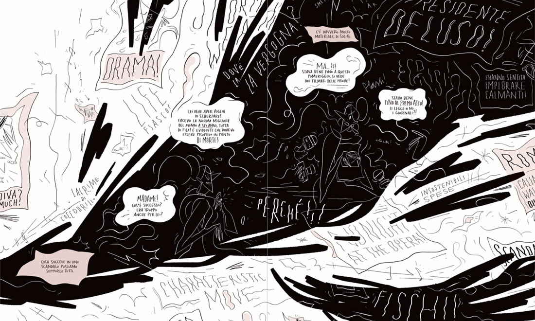 ‘Sempre libera’: Maria Callas raccontata a fumetti