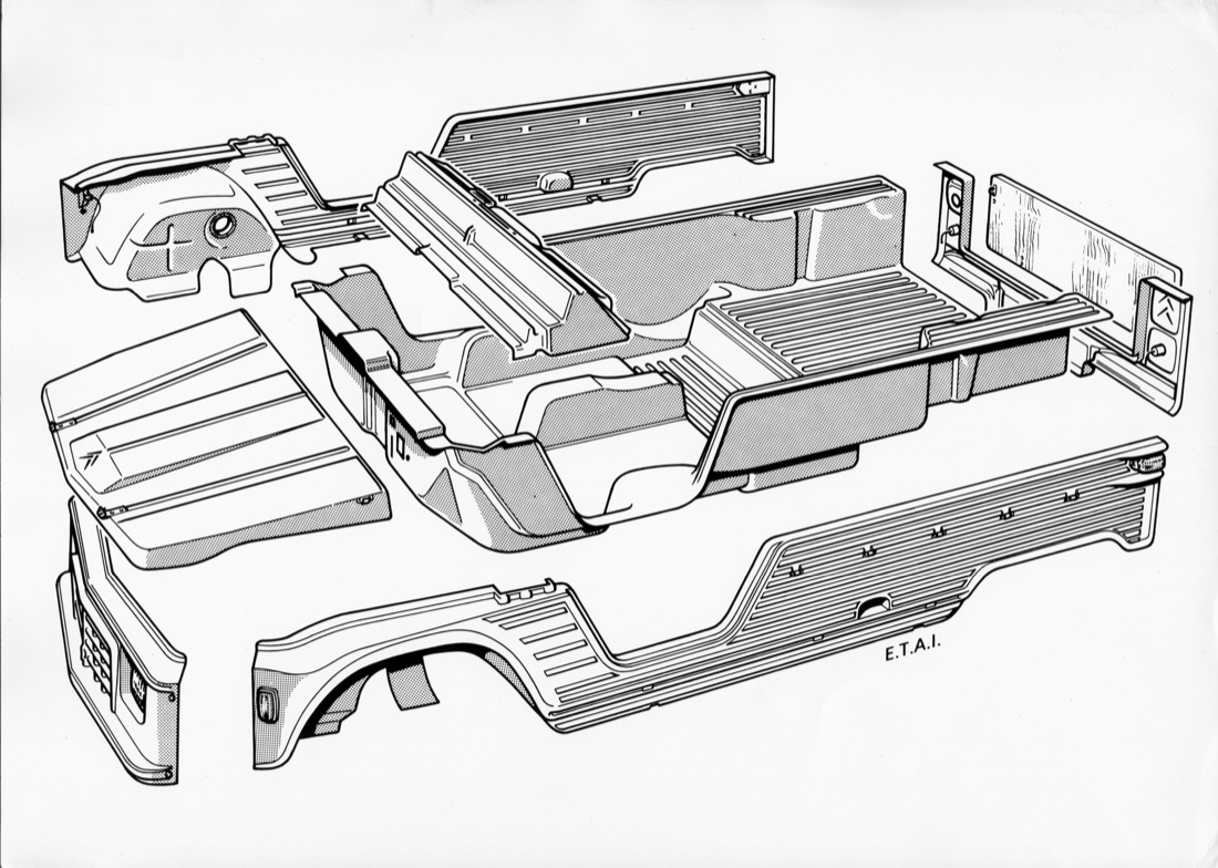 1968: la Citroen Méhari, l’auto di plastica del “maggio francese” – foto
