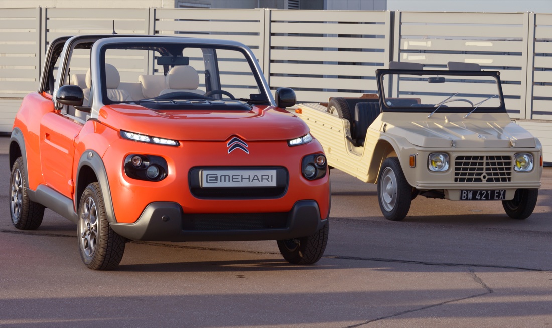 1968: la Citroen Méhari, l’auto di plastica del “maggio francese” – foto