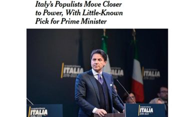 Giuseppe Conte, la New York University e le altre gaffe