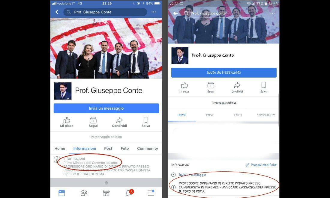 Conte “Presidente del Consiglio” a insaputa di Mattarella
