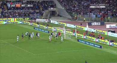 Lazio-Inter 2-3 la gioia di Recalcati | video
