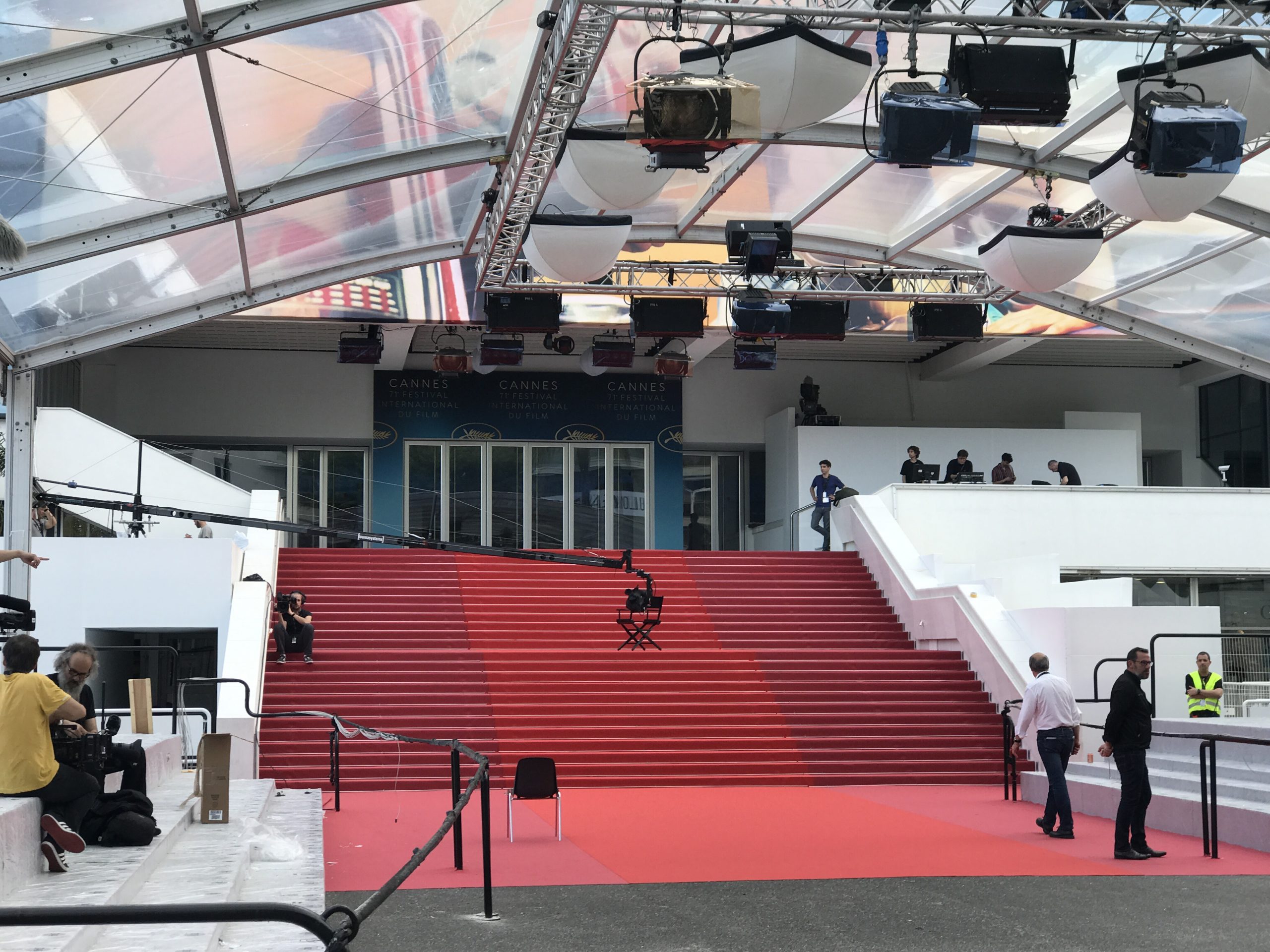 Cannes, prima della premiazione Cannes, prima della premiazione