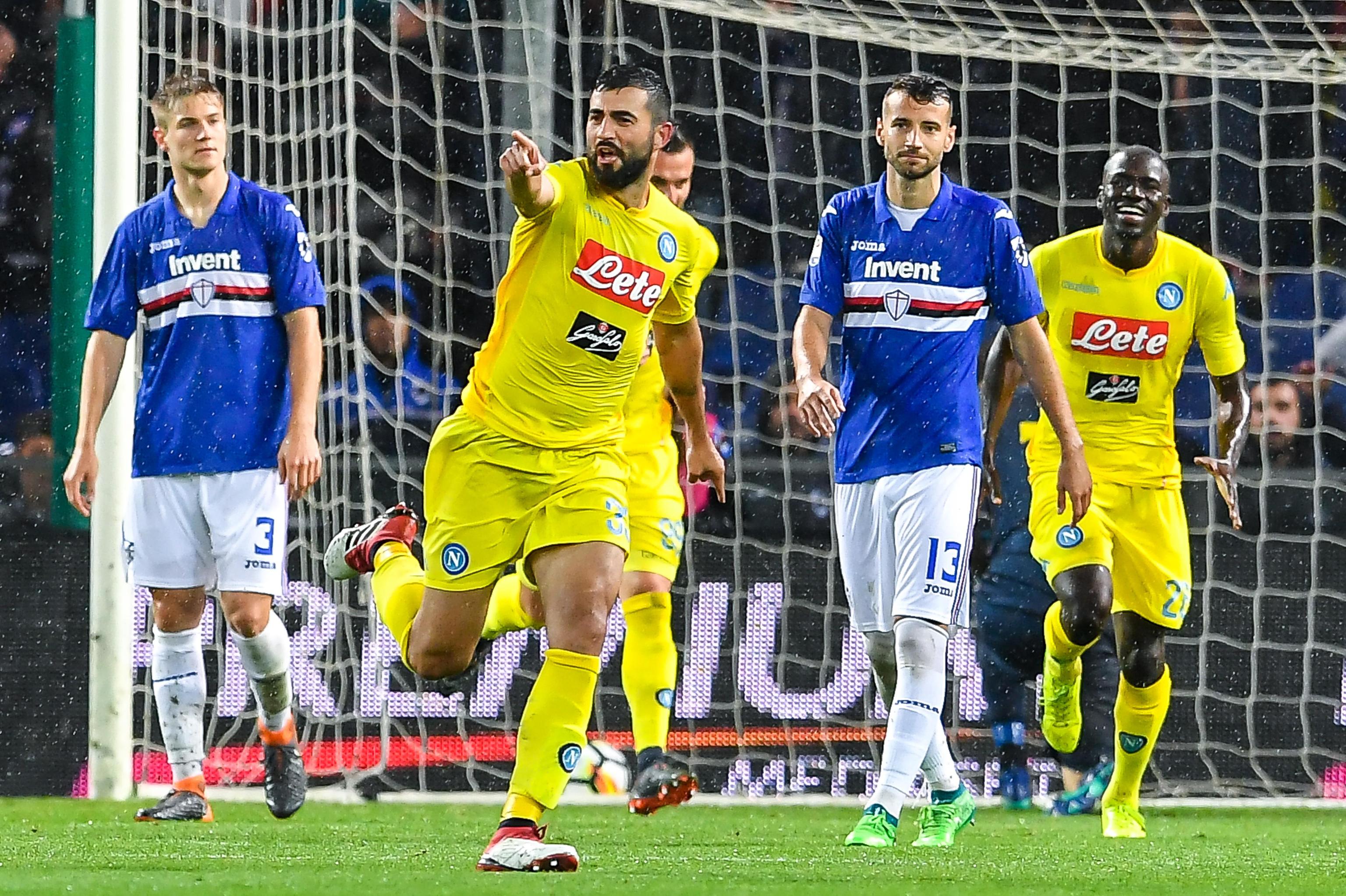 ​Sampdoria – Napoli 0-2: la partita in 10 foto