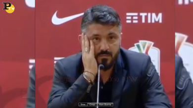 Gattuso e la domanda su Montella: “Ho preso 4 pappine e tu…” | video