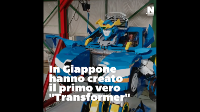 Giappone, creato il primo Transformers “reale” | video