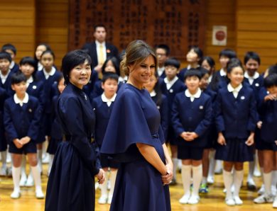 Melania Trump: tutti i look della first lady USA