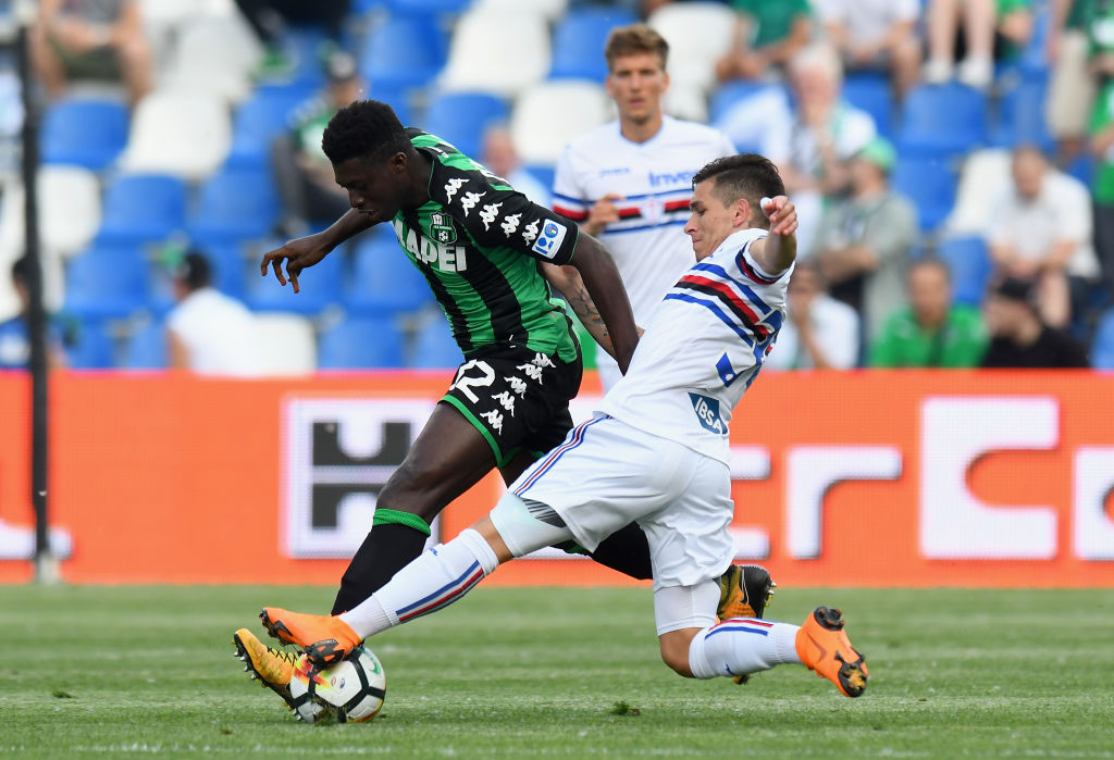 Sassuolo – Sampdoria 1-0: la partita in 10 foto
