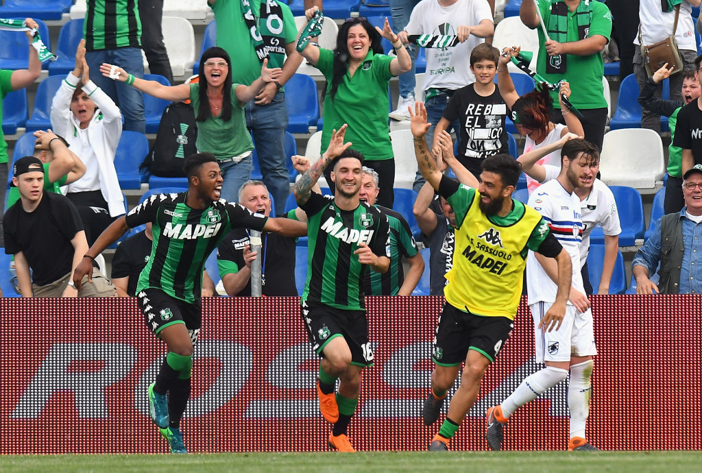 Sassuolo – Sampdoria 1-0: la partita in 10 foto