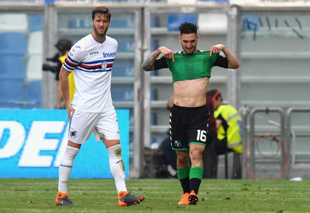 Sassuolo – Sampdoria 1-0: la partita in 10 foto