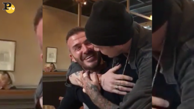 Sopresa alla festa di compleanno di David Beckham | video