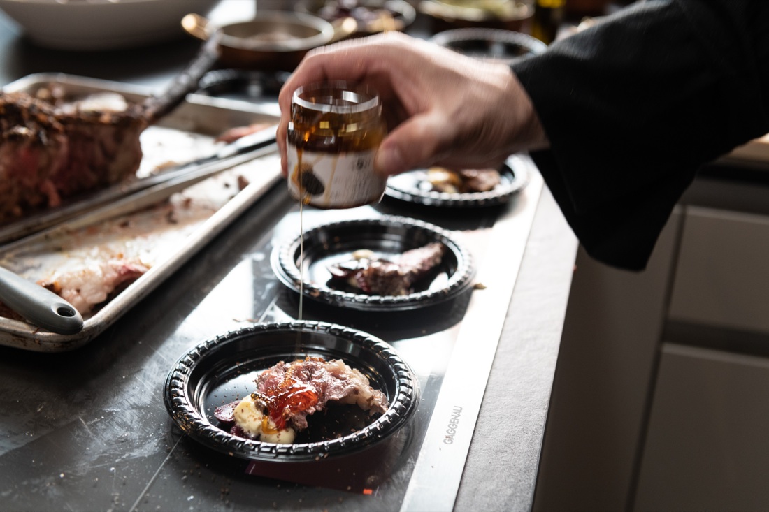 Lo showcooking di Michele Casadei Massari a New York