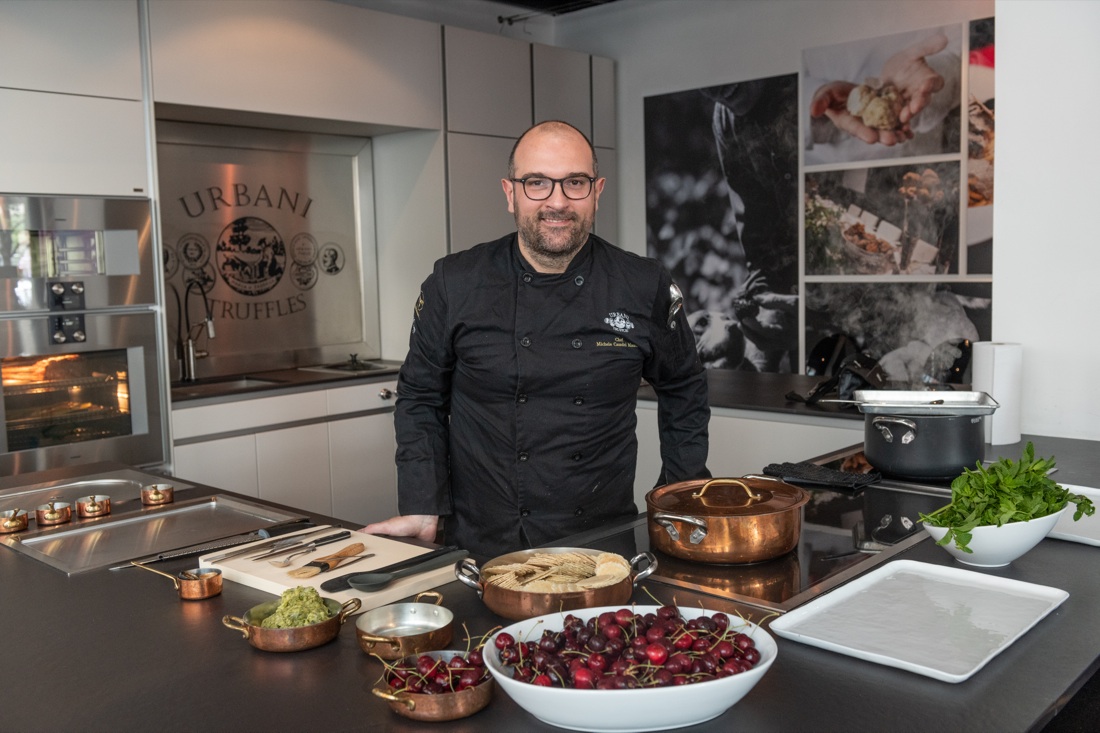 Lo showcooking di Michele Casadei Massari a New York