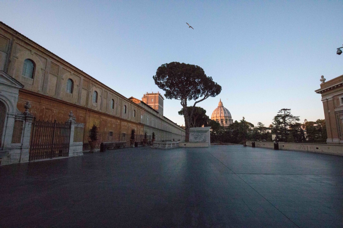 Visita al Vaticano prima dell’alba