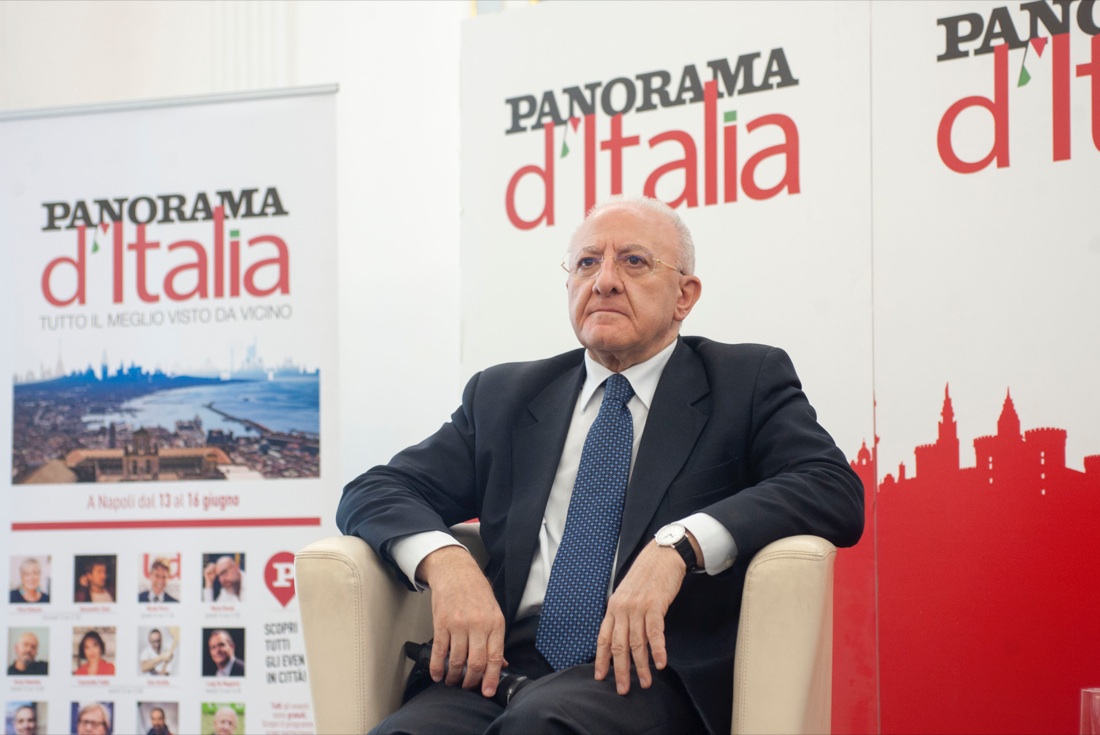 Vincenzo De Luca: “Senza la Regione a Napoli ci sarebbe il deserto”