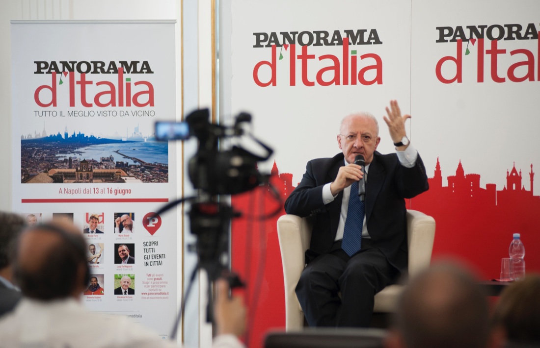 Vincenzo De Luca: “Senza la Regione a Napoli ci sarebbe il deserto”