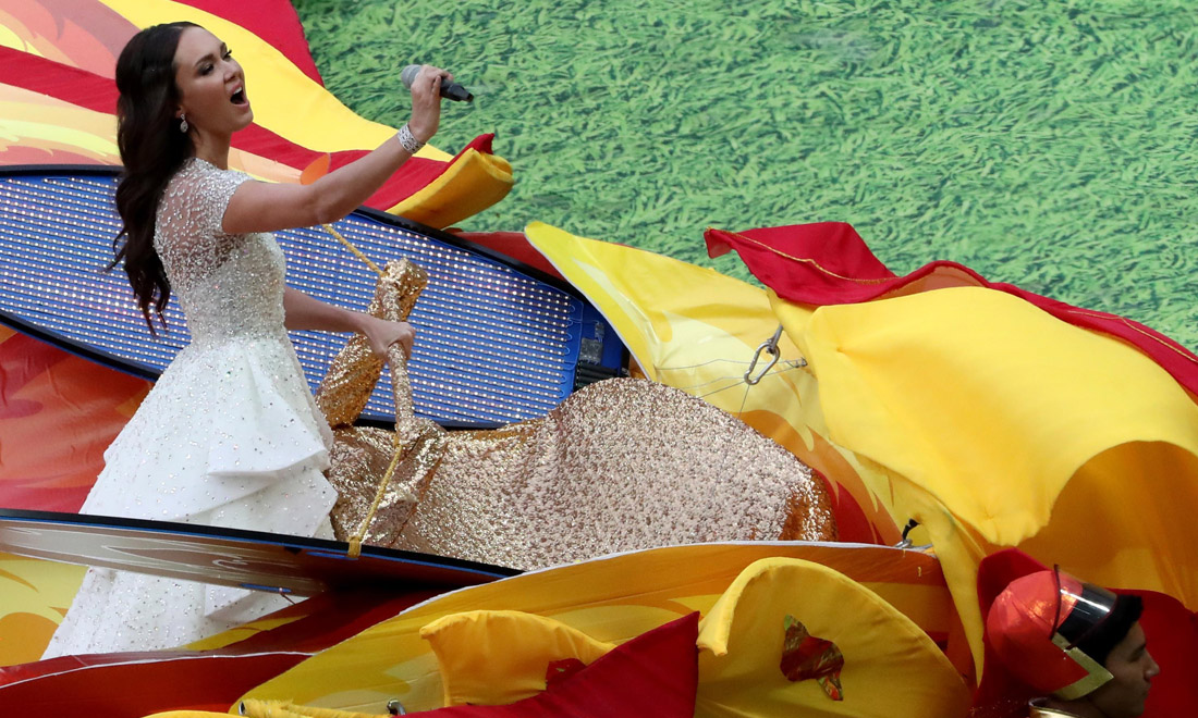 Mondiali di Russia 2018, la cerimonia d’apertura – Le foto più belle Mondiali di Russia 2018, la cerimonia d’apertura – Le foto più belle