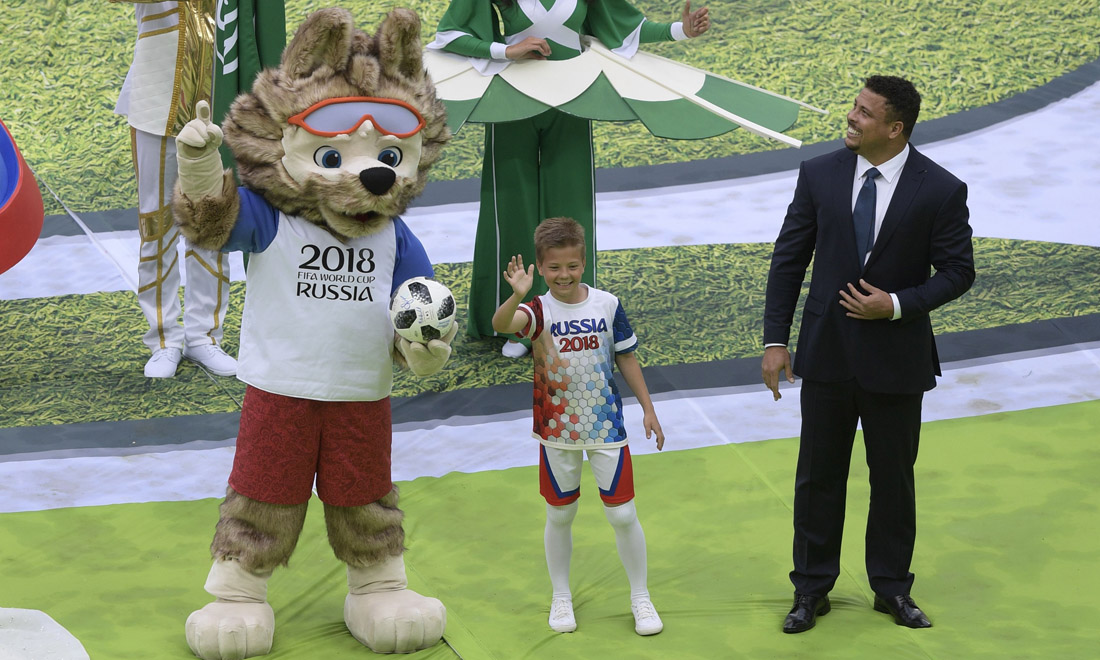 Mondiali di Russia 2018, la cerimonia d’apertura – Le foto più belle Mondiali di Russia 2018, la cerimonia d’apertura – Le foto più belle