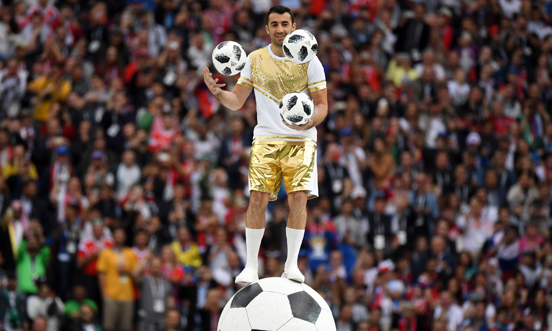 Mondiali di Russia 2018, la cerimonia d’apertura – Le foto più belle Mondiali di Russia 2018, la cerimonia d’apertura – Le foto più belle