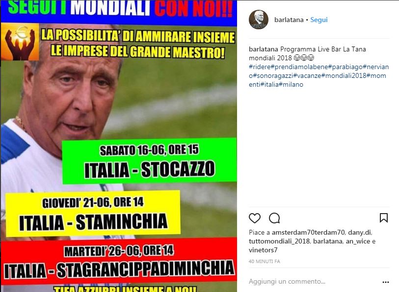 Mondiali 2018 al via senza l’Italia: i meme più divertenti Mondiali 2018 al via senza l’Italia: i meme più divertenti