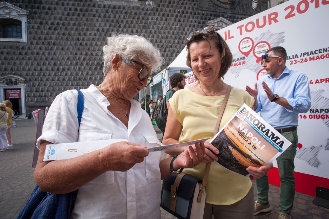Panorama d’Italia a Napoli, l’inaugurazione Panorama d’Italia a Napoli, l’inaugurazione
