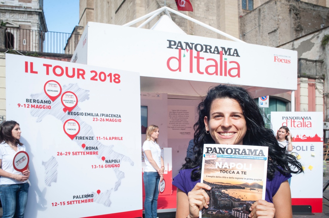 Panorama d’Italia a Napoli, l’inaugurazione Panorama d’Italia a Napoli, l’inaugurazione