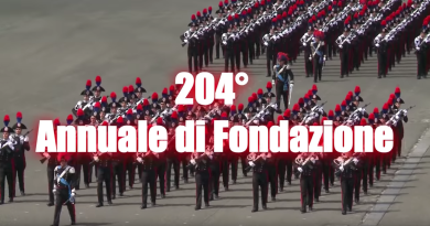 L’Arma dei Carabinieri compie 204 anni