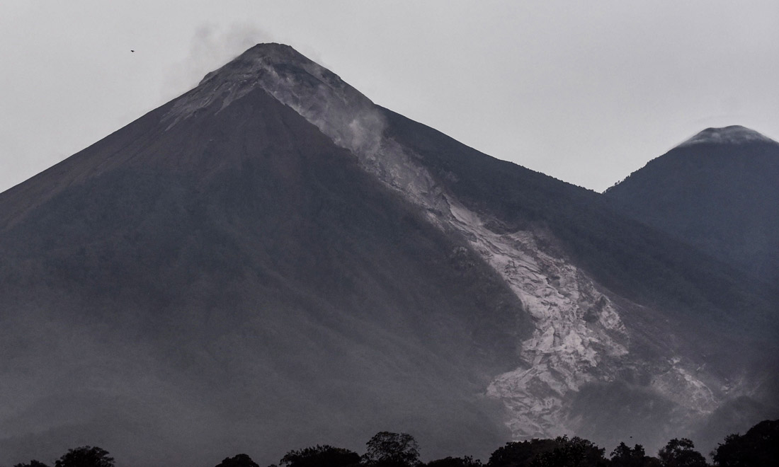 Guatemala, Vulcano del Fuego: cenere e morte – Foto