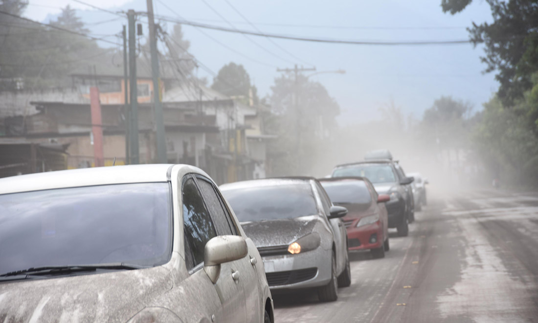 Guatemala, Vulcano del Fuego: cenere e morte – Foto