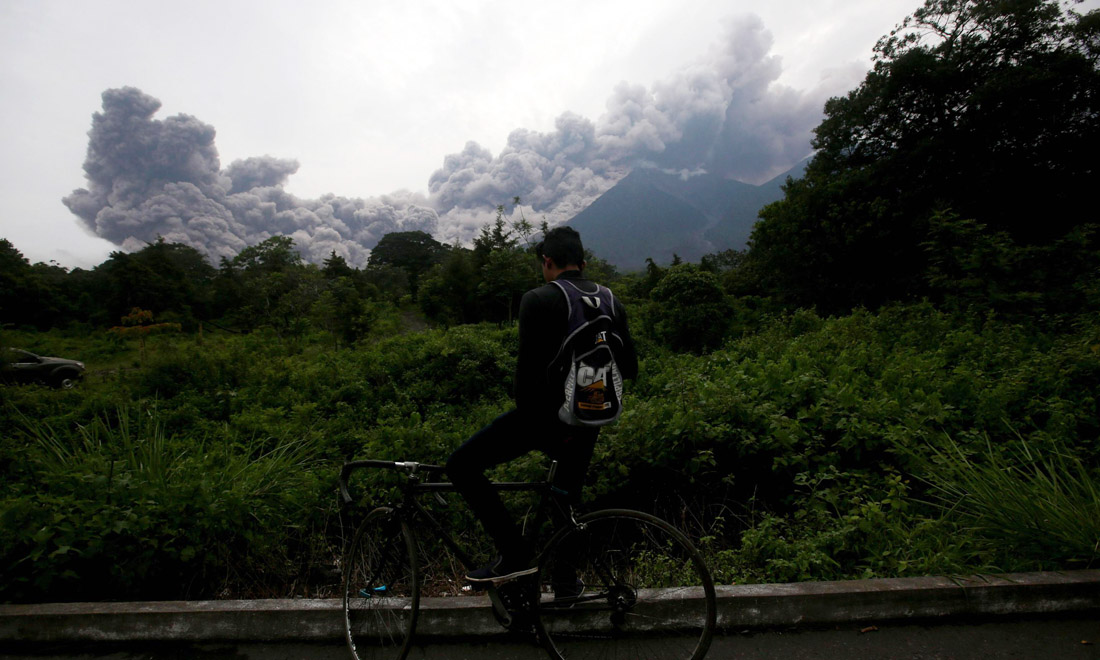 Guatemala, Vulcano del Fuego: cenere e morte – Foto