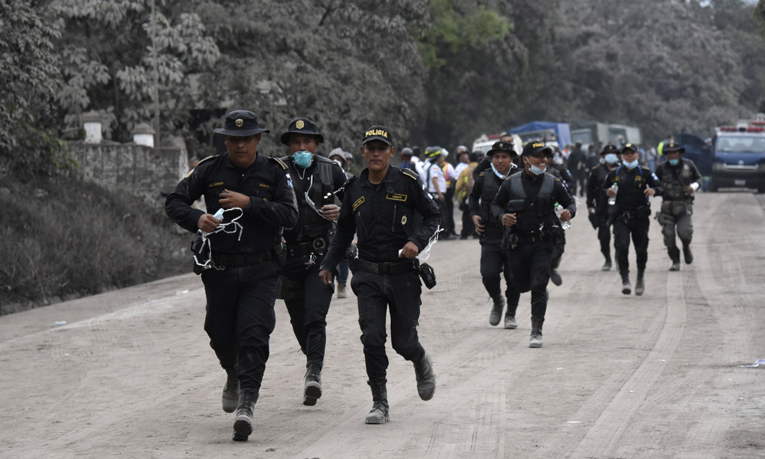 Guatemala, Vulcano del Fuego: cenere e morte – Foto