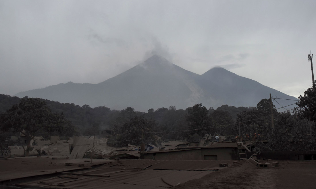 Guatemala, Vulcano del Fuego: cenere e morte – Foto