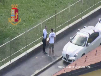 Milano: arrestato per spaccio di droga Capo Ultras del Milan | video