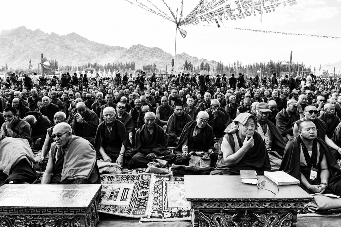 Il Ladakh in bianco e nero