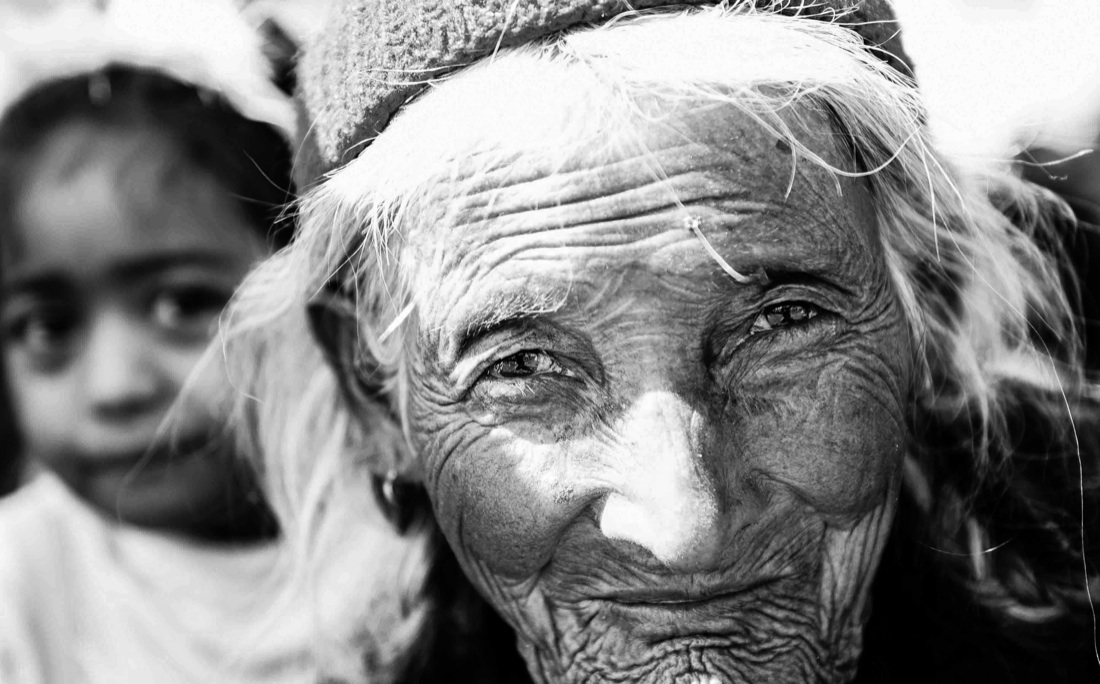 Il Ladakh in bianco e nero