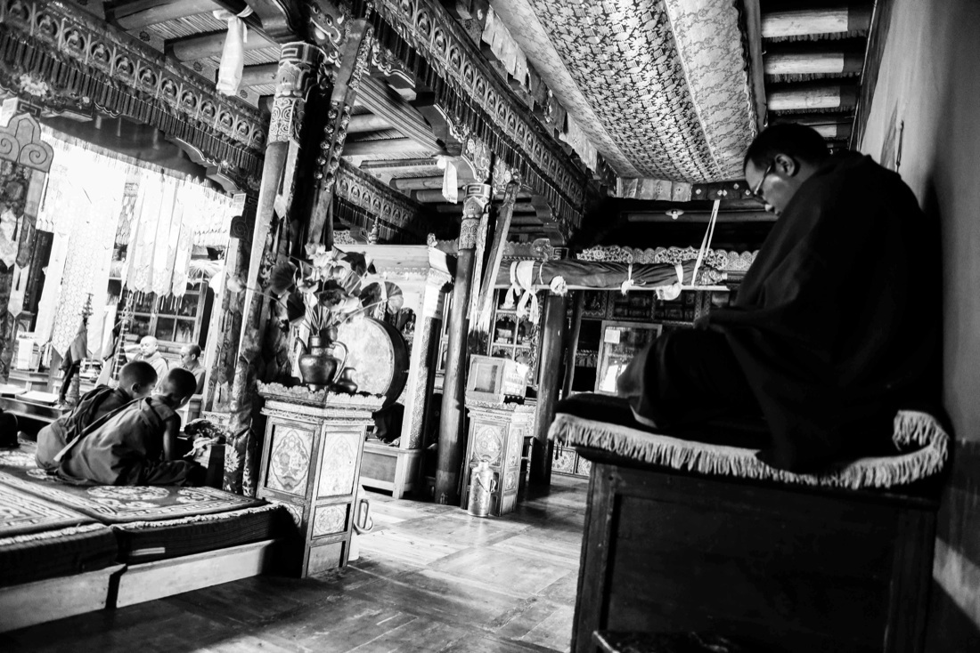 Il Ladakh in bianco e nero