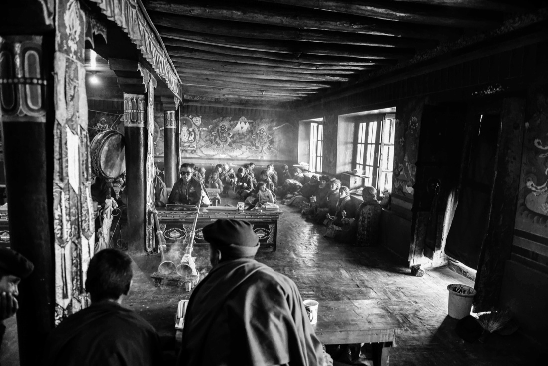 Il Ladakh in bianco e nero