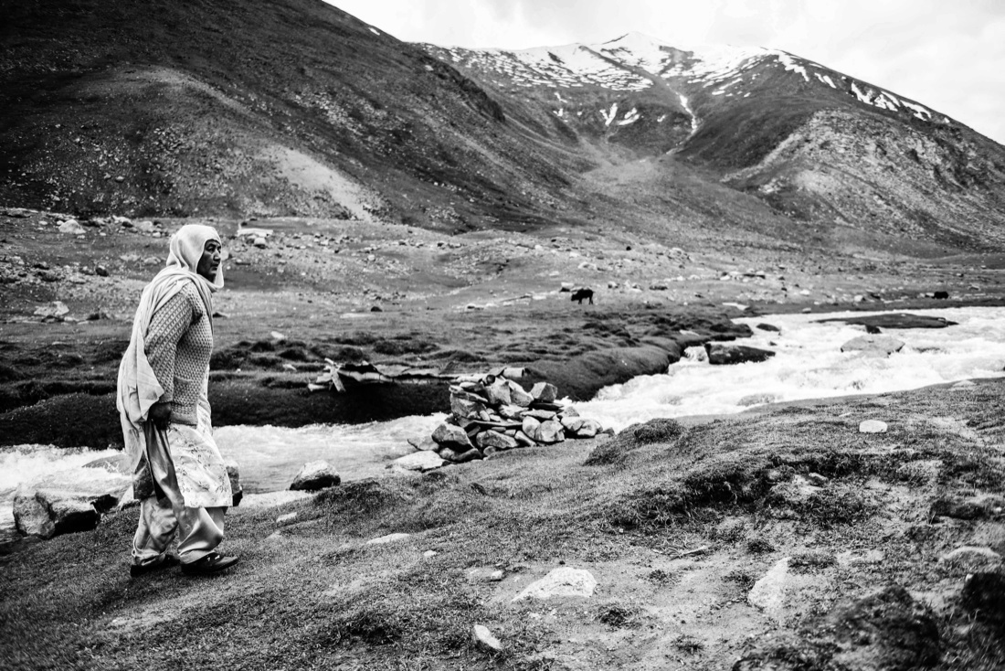 Il Ladakh in bianco e nero