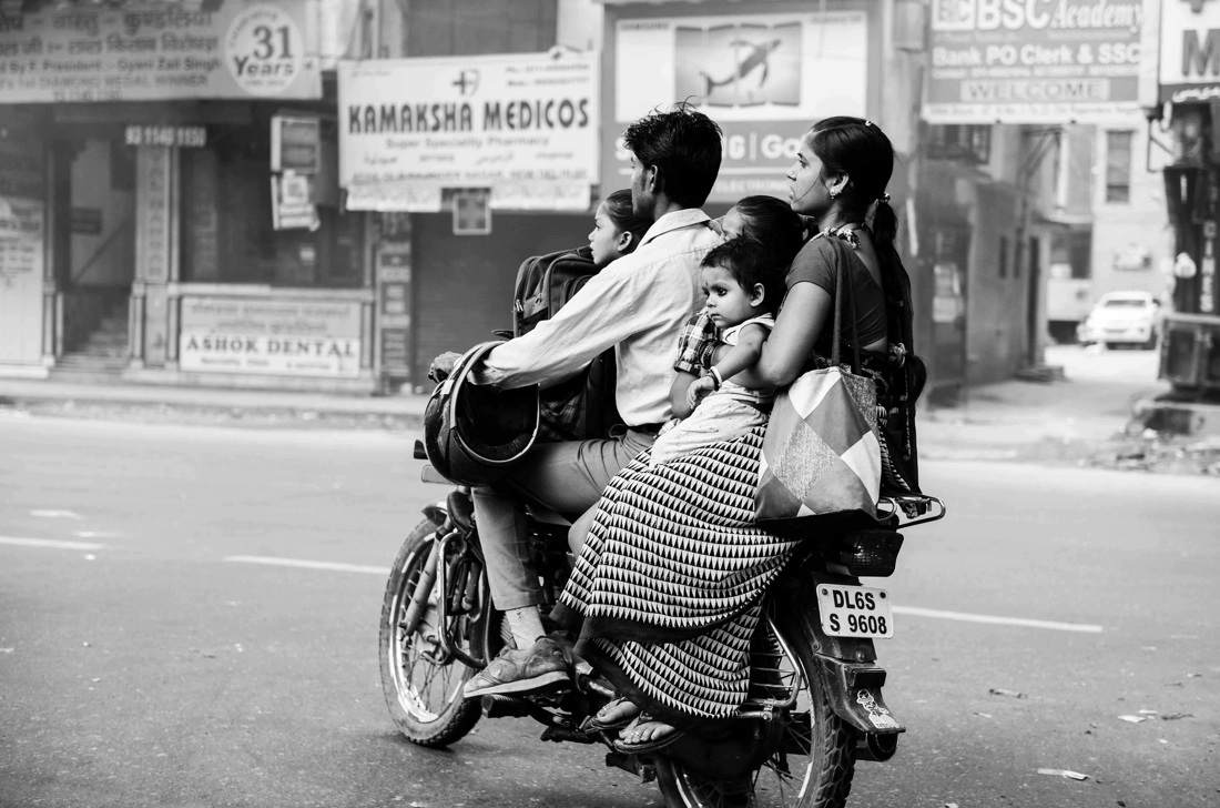 Il Ladakh in bianco e nero