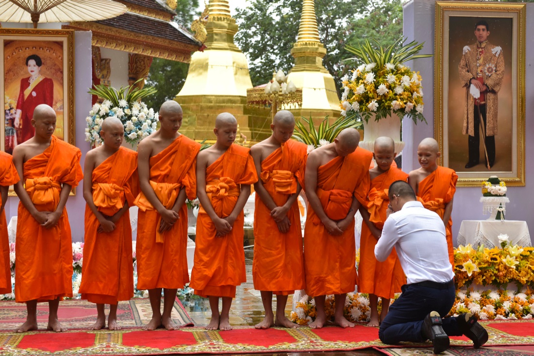 Thailandia: “I ragazzi della grotta” monaci buddisti per 9 giorni