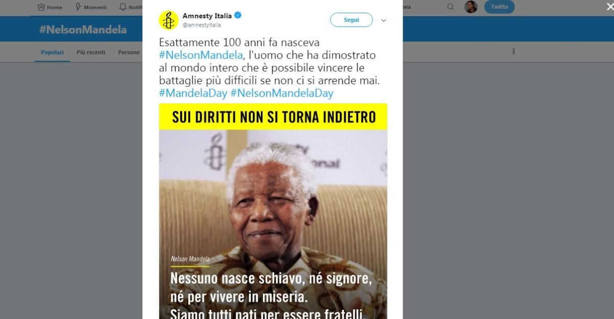 Galleria foto 'I 100 anni di Mandela: perché il suo messaggio politico non va dimenticato' - foto 8