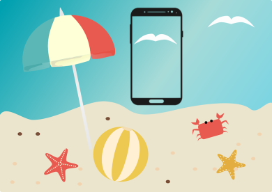 Smartphone in ferie? I cyberladri non vanno in vacanza
