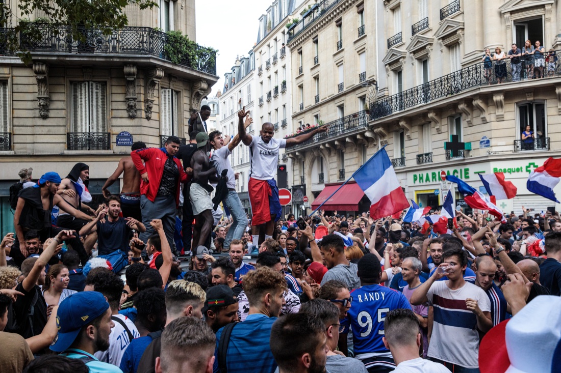 Francia Campione del Mondo: le foto di un Paese in festa