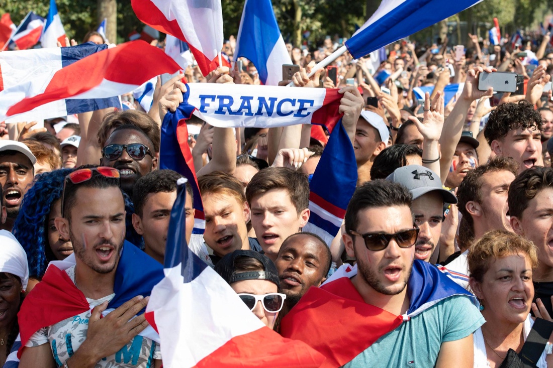 Francia Campione del Mondo: le foto di un Paese in festa