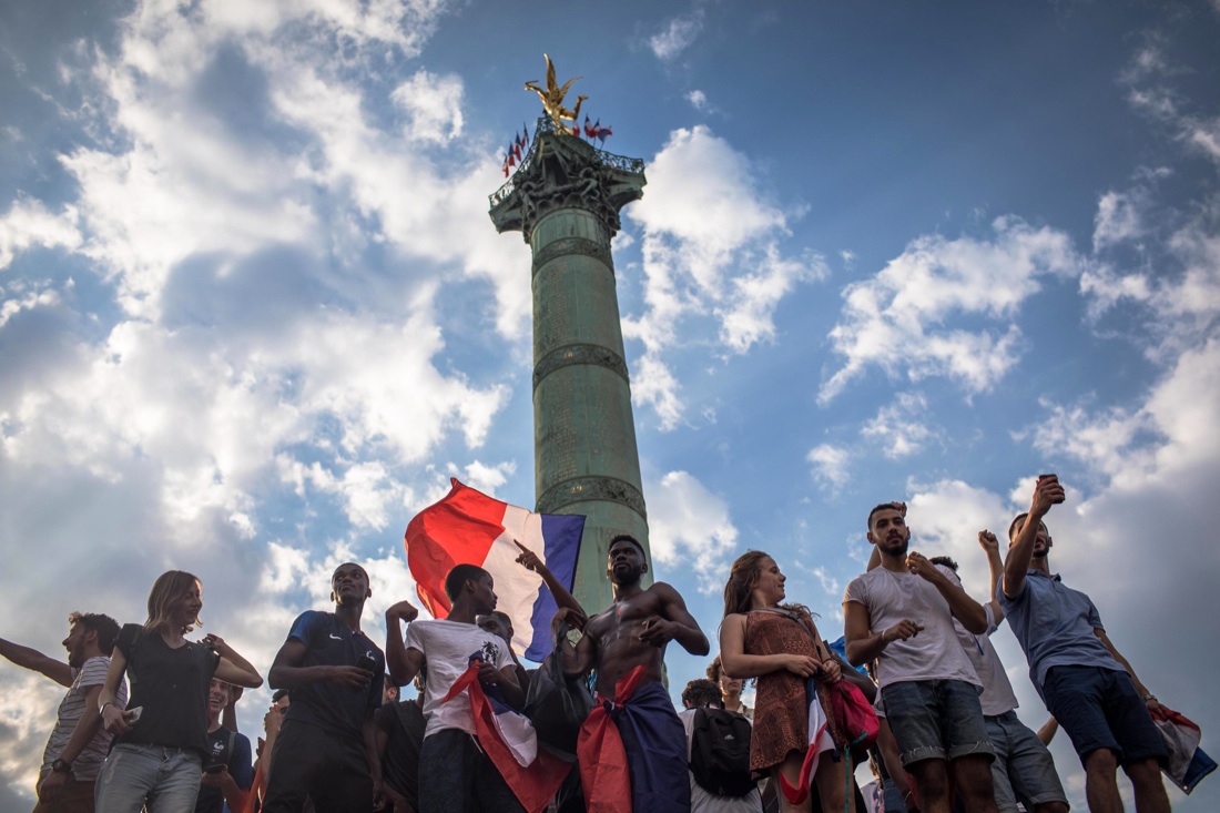 Francia Campione del Mondo: le foto di un Paese in festa